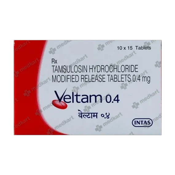 veltam 0.4mg tablet 15's